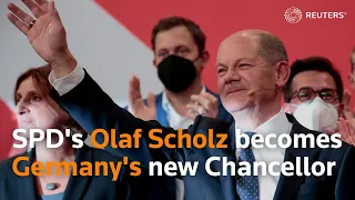 SPD's Olaf Scholz becomes Germany's new Chancellor