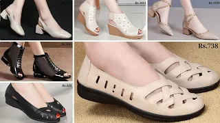 2024 Sweetest Footwear Collection For Ladies : Sandal Shoes Slippers Slip-on Pump Belly Shoes