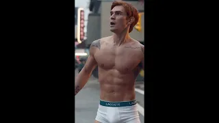 KJ Apa's Shirtless in Lacoste Underwear Commercial (Slo-mo)