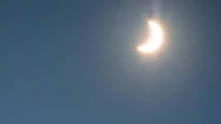 Cardiff Solar Eclipse Timelapse - 2015