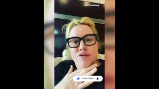 Alice Evans broke down into tears during instagram live (Zoz Celebrities)