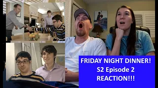 Americans React | FRIDAY NIGHT DINNER | The Jingle | REACTION
