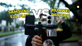 Samsung S22 Plus VS Huawei P50 Pro | Camera Test