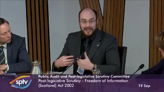 Public Audit and Post-legislative Scrutiny Committee - 19 September 2019