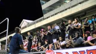 "Iron Man Theme Song" at the stands Berry Stadium Football Game 10/13/11