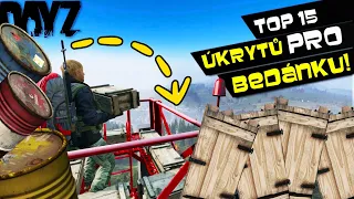 TOP 15 míst, kde ukrýt BEDÁNKU s LOOTEM? 🎁 | Chernarus | DayZ