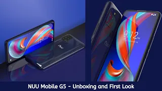 NUU Mobile G5 - Unboxing and First Look
