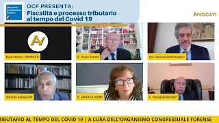 FISCALITÀ E PROCESSO TRIBUTARIO AL TEMPO DEL COVID 19