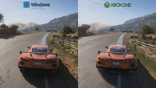 Forza Horizon 5 - PC Ultra vs Xbox One - Graphics Comparison (1080p)