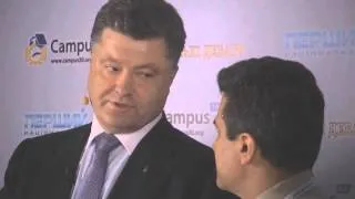 10.05.2014 - 16. Порошенко про те, як готувався до дебатів (Сampus Talk)