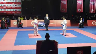 Series A santiago 2019 -  Male kumite -60 Eray Samdan (TUR) vs Naoto Sago (JPN)