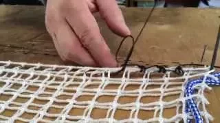 How to sew net