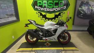 New 2024 KAWASAKI NINJA ZX-6R ABS Motorcycle For Sale In Port Richey, FL