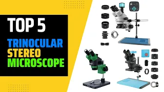 ✅TOP 5: Best Trinocular Stereo Microscope 2023 (Buying Guide)