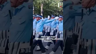 Watch: Indian Air Force Contingent Practice in France for Bastille Day