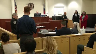 Injured teacher speaks to Texas school shooter after sentencing