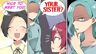 I met my brother's girlfriend for the first time, but she was suspicious... [Manga Dub]