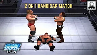 Goldberg VS DX | 2 on 1 Handicap Match | Smackdown Difficulty | Here Comes The Pain