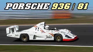 1981 Porsche 936/81 - fly-by's and engine warm-up