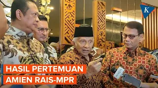 [FULL] Hasil Pertemuan Amien Rais dengan Bamsoet Cs: Setuju Amendemen UUD dan Presiden Dipilih MPR