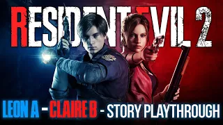 Resident Evil 2 Remake PC - In-depth Story Playthrough Leon A Claire B