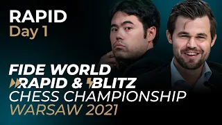 FIDE World Rapid Chess Championship 2021 | Day 1