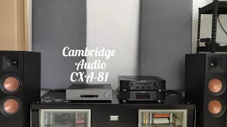 Cambridge Audio CXA81 VS Marantz PM6007 demo (Longer version)