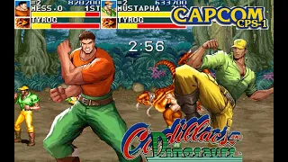 Cadillacs and Dinosaurs Hardest-2Players No Death ALL