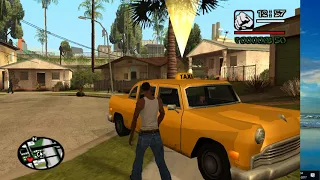 How to call taxi in gta sa