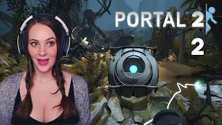 Proper MANIAC | Portal 2 | Blind Let's Play | Part 2