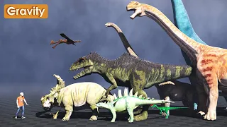 Dinosaurs Size Comparison