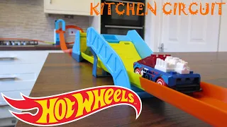 Hot Wheels Track Builder: Track Around the Kitchen - MattOfAllTrades