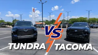Exploring Toyota Tacoma vs. Tundra: First Impressions & Comparison at North Georgia Toyota