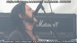 Motörhead - R.A.M.O.N.E.S [LIVE] subtitulada en español (Lyrics)