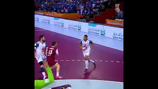 That defence and Nikola Karabatic leading the counter attack ends well