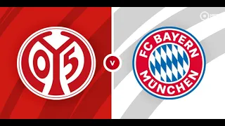 Mainz vs Bayern Munich live