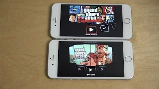 GTA Liberty City Stories iPhone 6S vs. GTA San Andreas iPhone 6 Graphics Comparison!