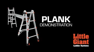 Plank Demo | 500 lbs Rated | Little Giant Ladders