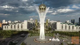 Байтерек, Нур- Султан, Астана 2022  Бәйтерек – Нұр-Сұлтан,  Baiterek Nur-Sultan. Shot on Dji mini 2