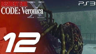 Resident Evil Code Veronica X (PS3) - Walkthrough Part 12 - Spider Boss & Chris Finds Claire