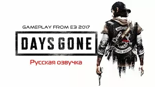 Days Gone  - Семь минут геймплея с  E3 2017 (Русская озвучка)