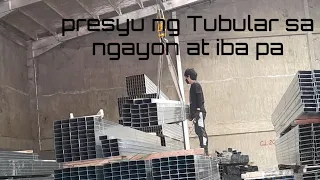 pagbili ng gagamitin materyales at update na rin sa mga presyu sa ngayon ng tubular at iba pa.