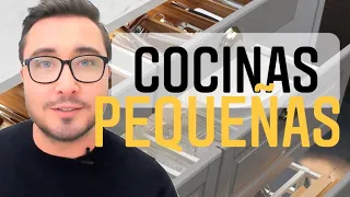 😱Decorando COCINAS muy PEQUEÑAS✅