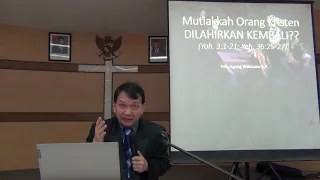 1. Mutlakkah  Lahir Baru   Apa arti Lahir dari AIR dan ROH Yoh 3 1  8