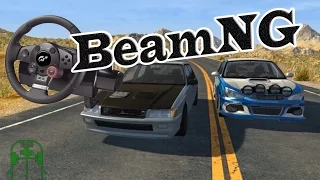 BeamNG  на Logitech - "Ралли"