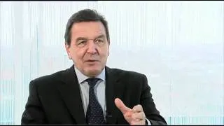 Gerhard Schröder: Eindruck von den Grünen im Bundestag