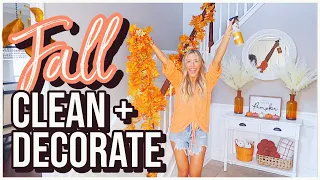 2022 FALL CLEAN + DECORATE WITH ME! 🍂💕🎃 *NEW* FALL DECOR IDEAS + RECIPES! 🏡✨🍂 @BriannaK Homemaking