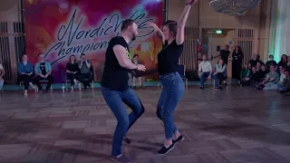 Attila Pártos & Jula Palenga - Strictly Open Finals - Nordic WCS Championships 2022