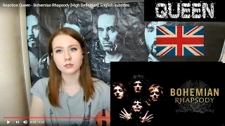 Reaction Queen - Bohemian Rhapsody [High Definition]. English subtitles.