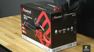 Faworyt PRO SP24 Pilarka łańcuchowa - Unboxing, jak złożyć pilarkę i napiąć łańcuch - Krysiak